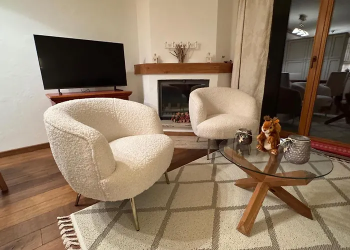 公寓 Romantic Alpine Retreat In