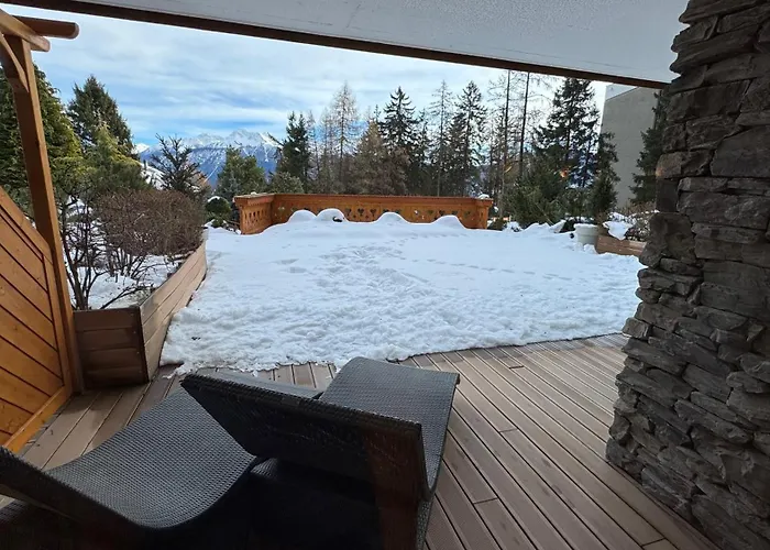 公寓 Romantic Alpine Retreat In *